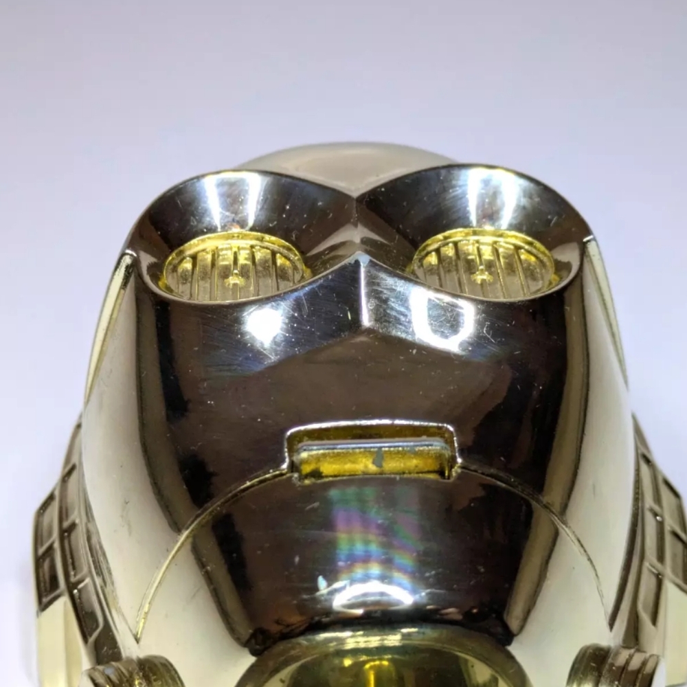 Star Wars 1994 Galoob Micro Machines C-3PO Head Action Transforming Playset Gold - Picture 4 of 10